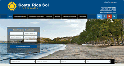 Desktop Screenshot of costaricasol.com